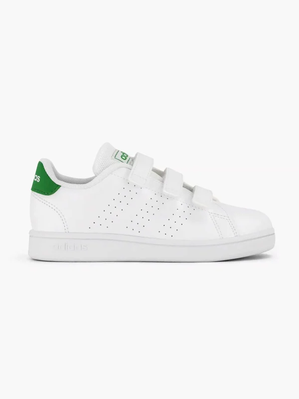 Kinderen adidas Witte Advantage Cf C