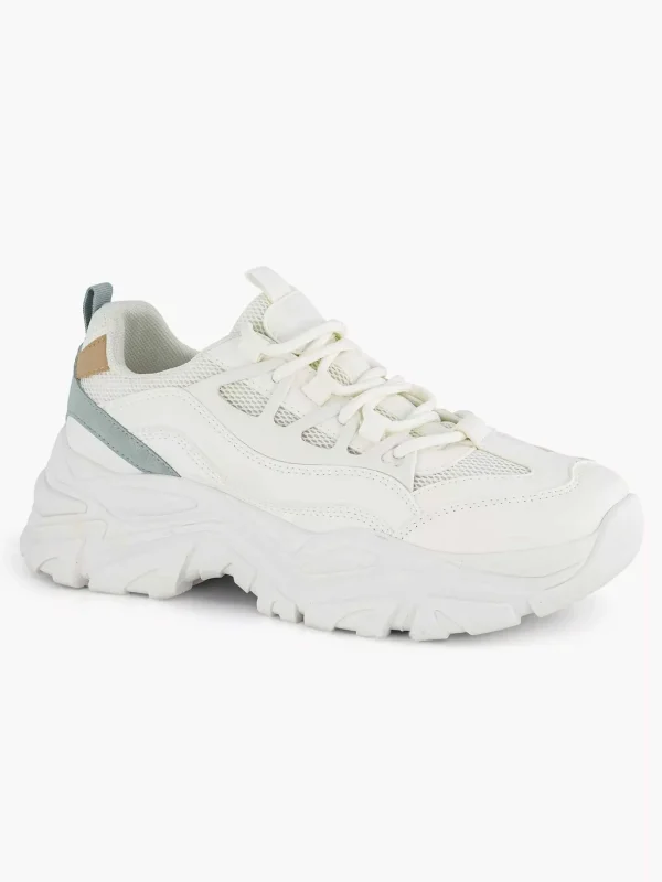 Dames Oxmox Witte Chunky Sneaker