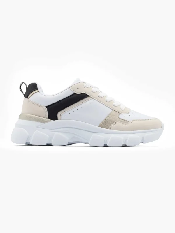 Dames Graceland Witte Chunky Sneaker