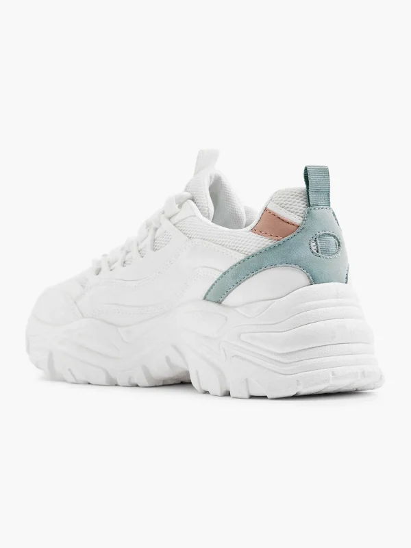 Dames Oxmox Witte Chunky Sneaker