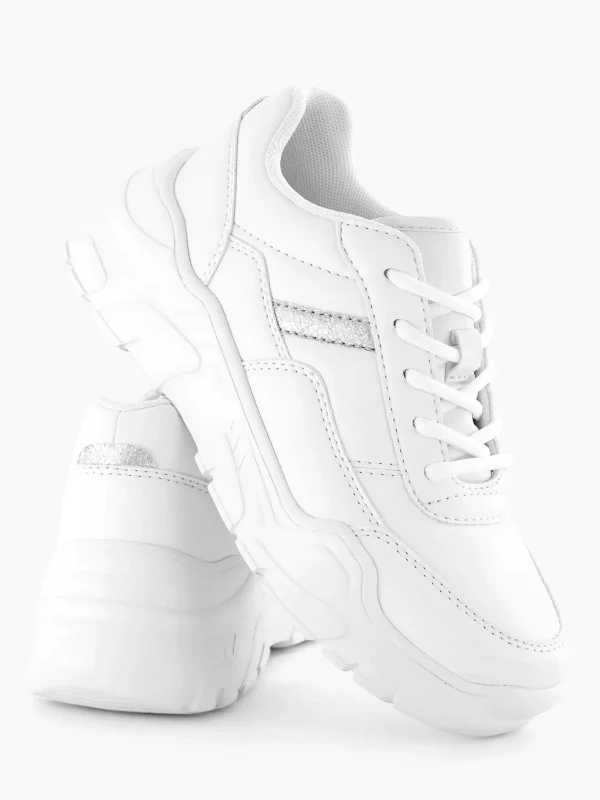 Kinderen Oxmox Witte Chunky Sneakers