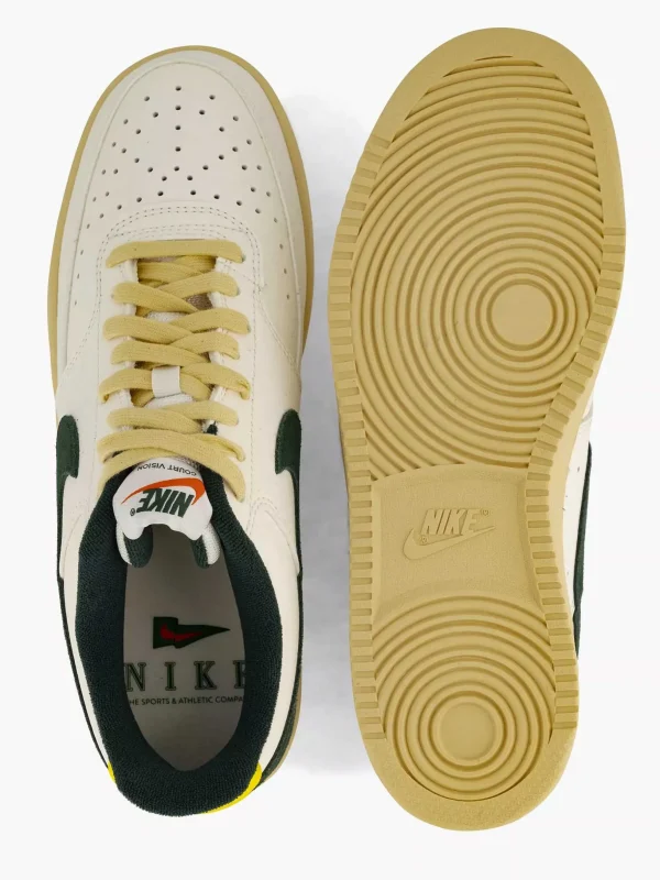 Heren Nike Witte Court Vision Low Next