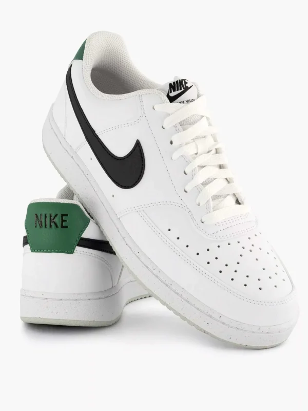 Heren Nike Witte Court Vision Low Next