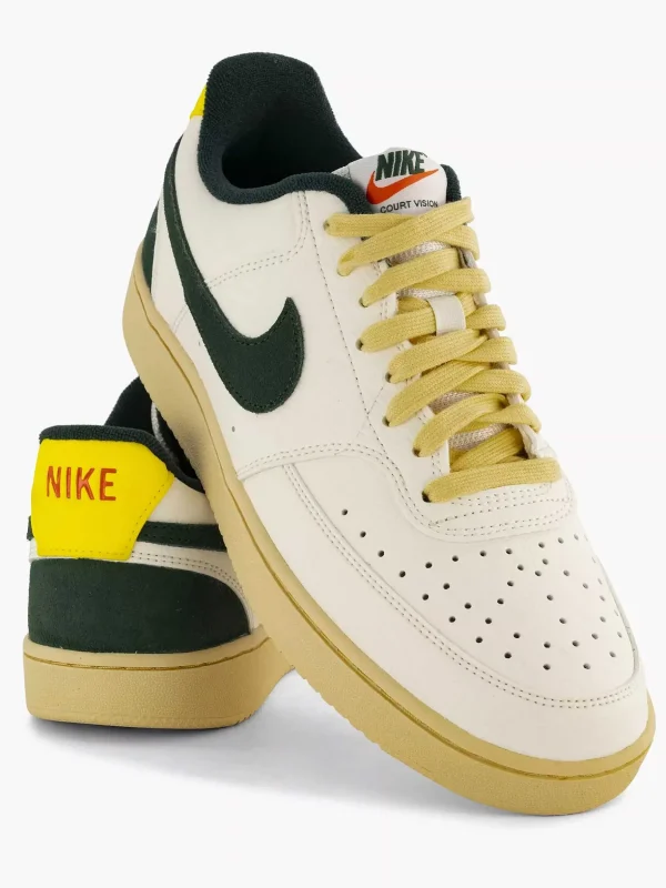 Heren Nike Witte Court Vision Low Next