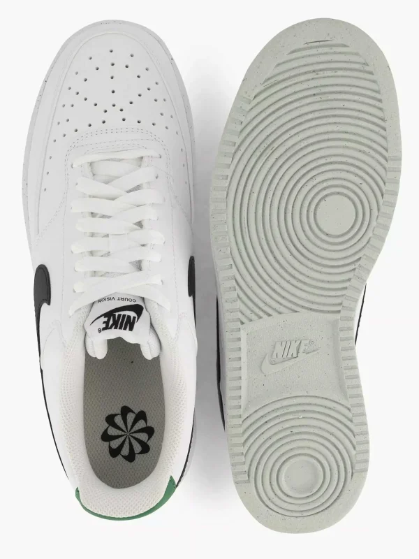 Heren Nike Witte Court Vision Low Next
