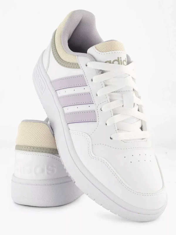 Dames adidas Witte Hoops 3.0