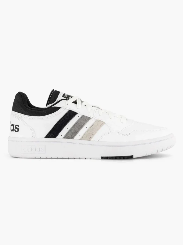 Heren adidas Witte Hoops 3.0