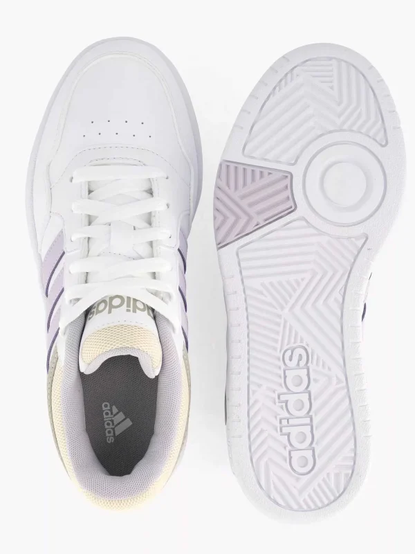 Dames adidas Witte Hoops 3.0