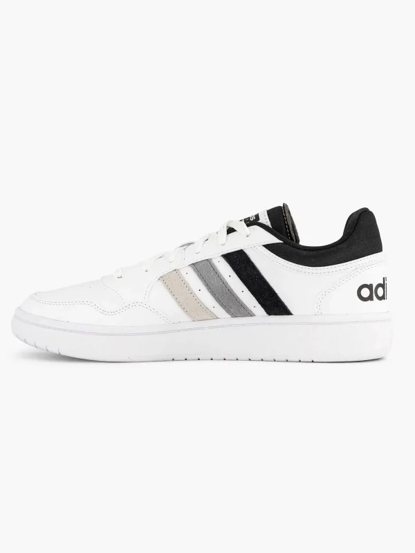 Heren adidas Witte Hoops 3.0