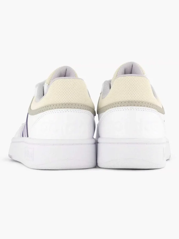 Dames adidas Witte Hoops 3.0