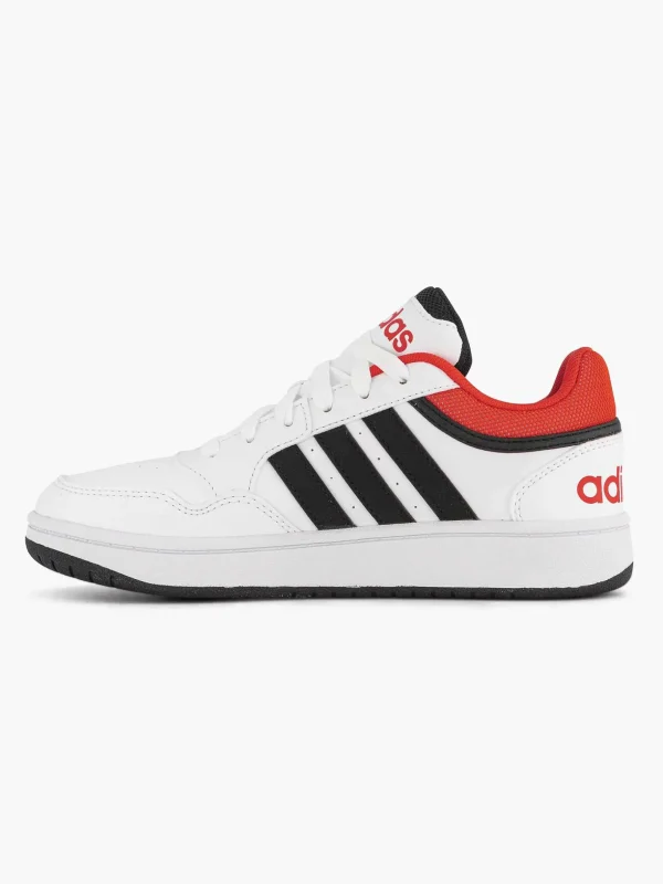 Kinderen adidas Witte Hoops 3.0 K
