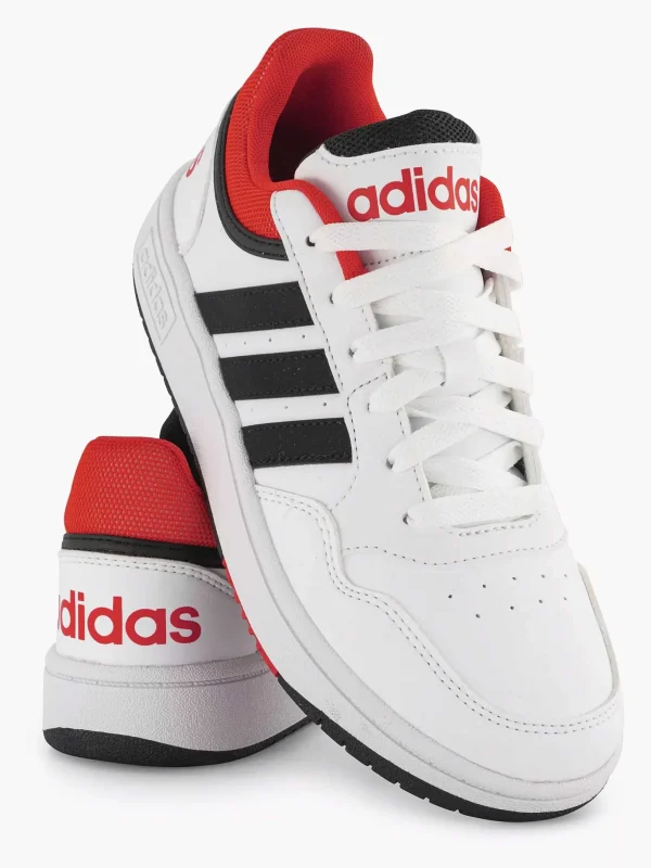 Kinderen adidas Witte Hoops 3.0 K