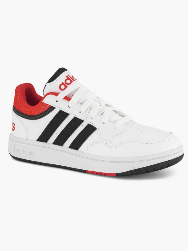 Kinderen adidas Witte Hoops 3.0 K