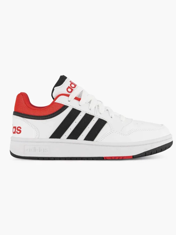 Kinderen adidas Witte Hoops 3.0 K