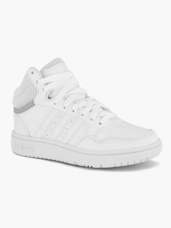 Kinderen adidas Witte Hoops Mid 3.0 K