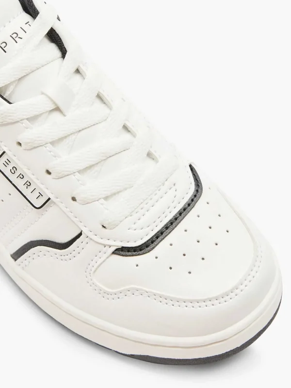 Dames Esprit Witte Lage Sneaker