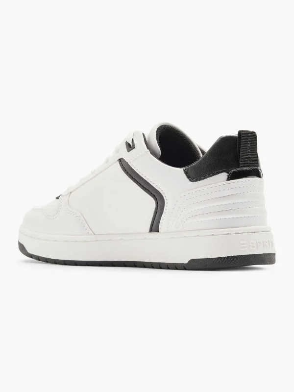 Dames Esprit Witte Lage Sneaker