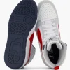 Kinderen Puma Witte Rebound V6 Mid Jr