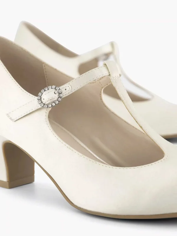 Dames Graceland Witte Pump