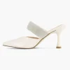 Dames Graceland Witte Pump Steentjes