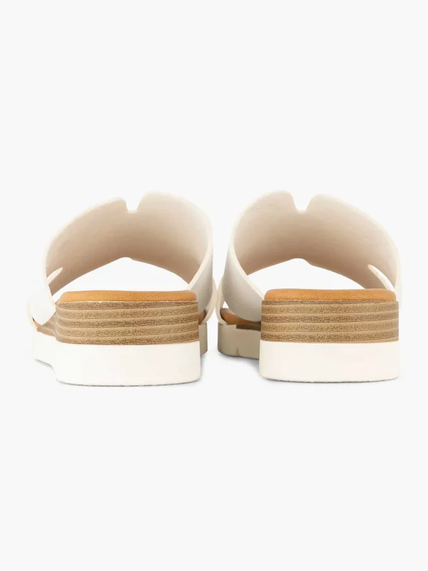 Dames Graceland Witte Slipper