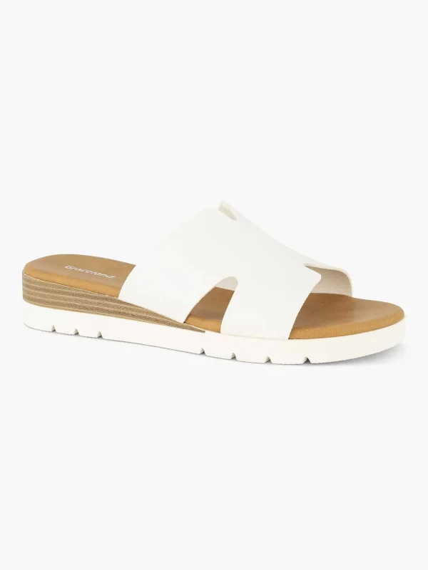 Dames Graceland Witte Slipper