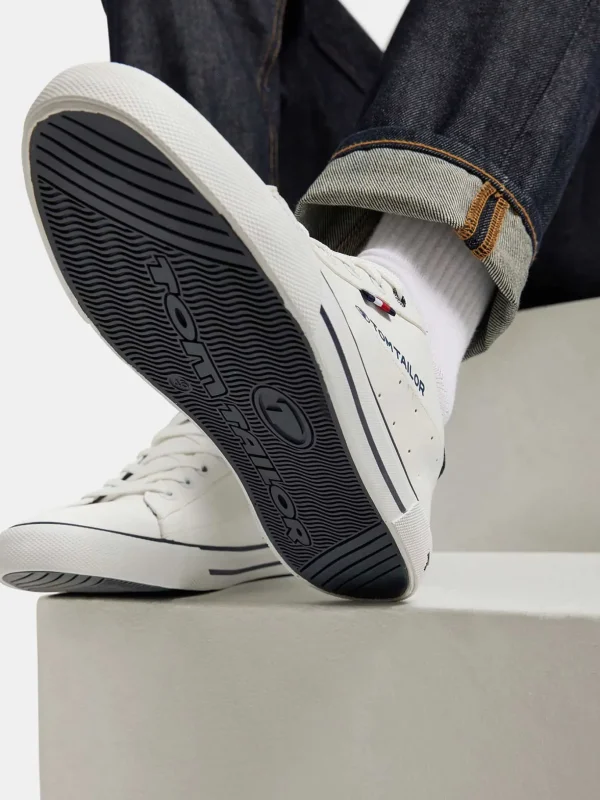 Heren TOM TAILOR Witte Sneaker
