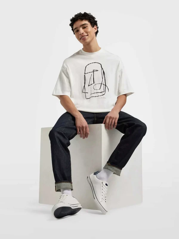 Heren TOM TAILOR Witte Sneaker