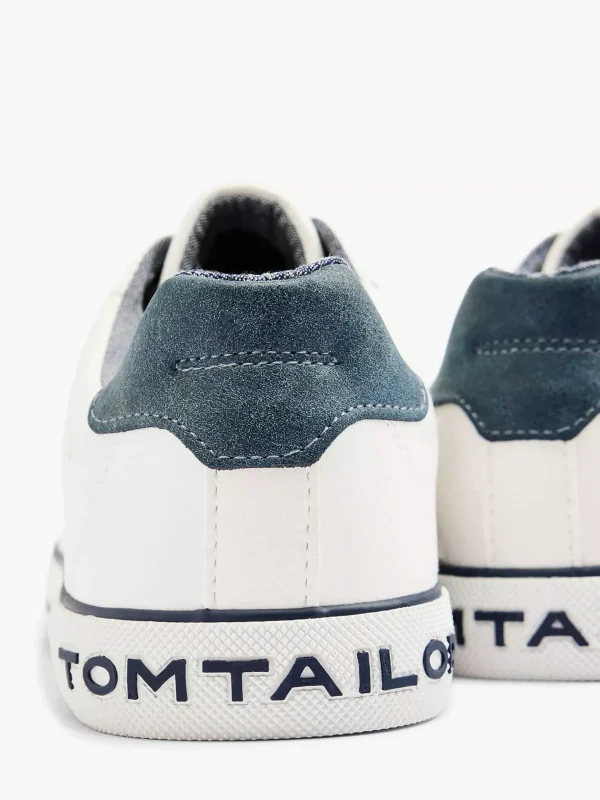 Heren TOM TAILOR Witte Sneaker