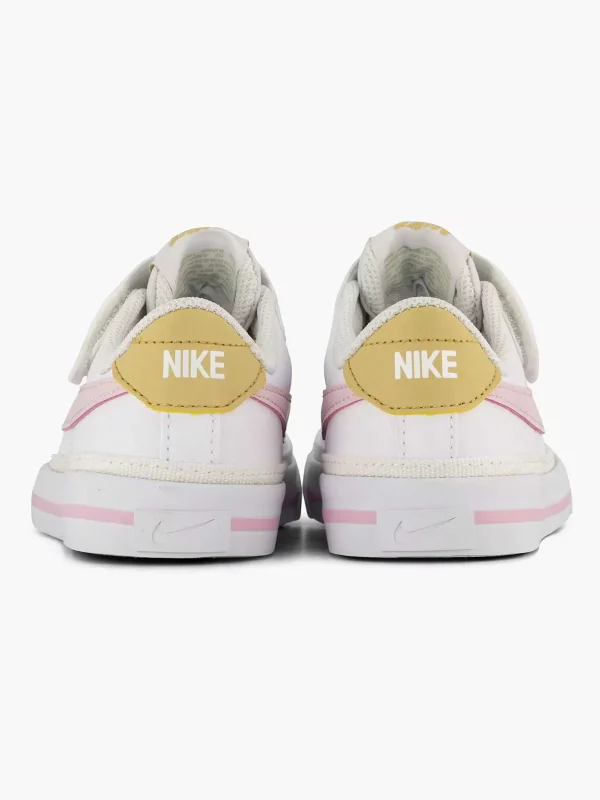 Kinderen Nike Witte Sneaker Court Legacy