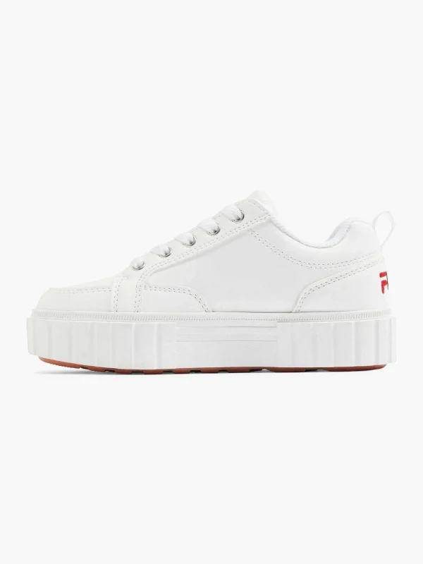 Kinderen FILA Witte Sneaker Platform