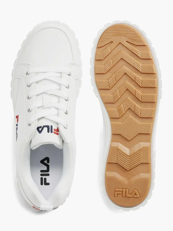 Dames FILA Witte Sneaker Platform