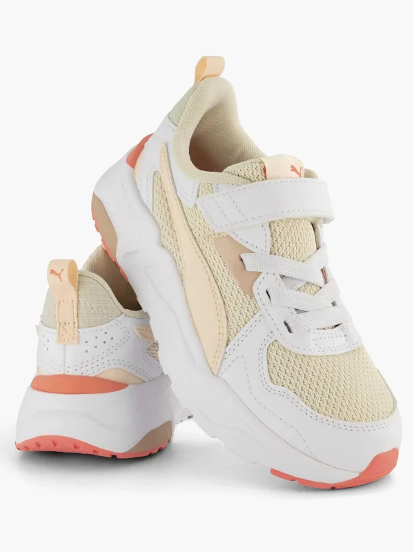 Kinderen Puma Witte Sneaker Trinity Lite Ac