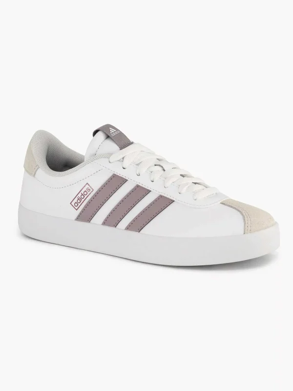Dames adidas Witte Vl Court 3.0