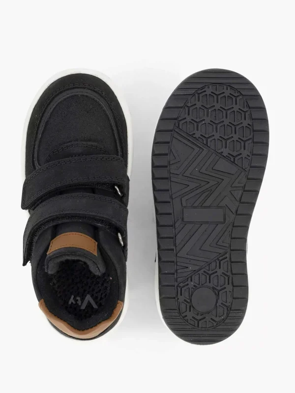Kinderen Vty Zware Leren Sneakers Klittenband