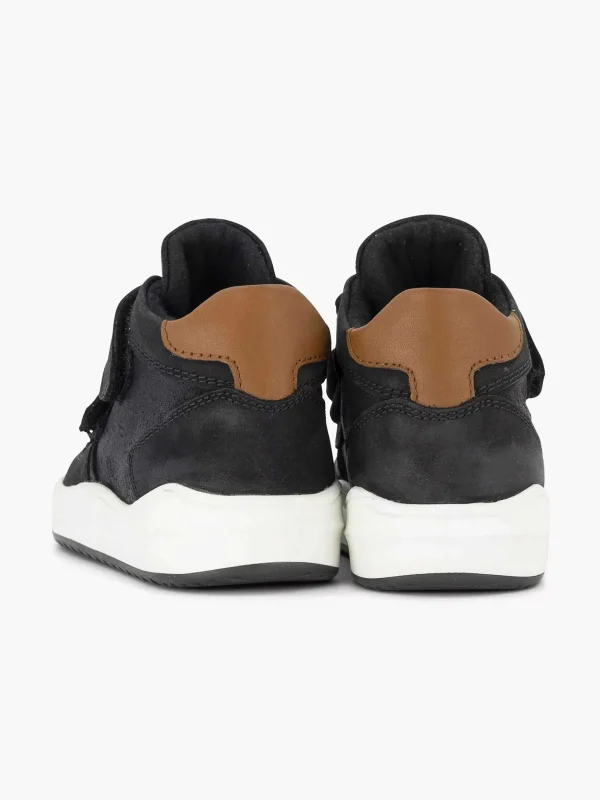 Kinderen Vty Zware Leren Sneakers Klittenband