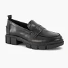 Dames Graceland Zwarte Chunky Loafer
