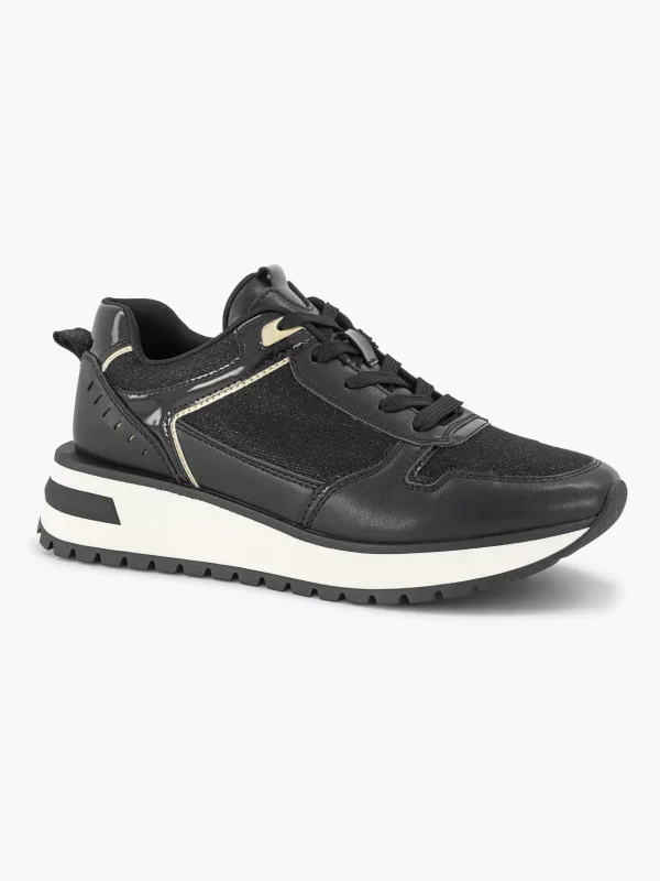 Dames Graceland Zwarte Chunky Sneaker