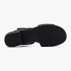 Dames Easy Street Zwarte Comfort Sandaal
