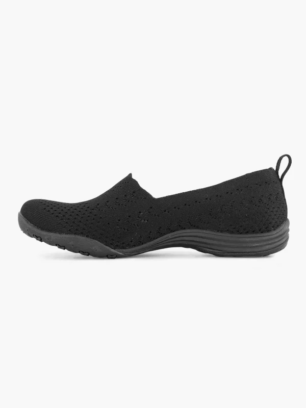 Dames Skechers Zwarte Fiftster - Love Starz