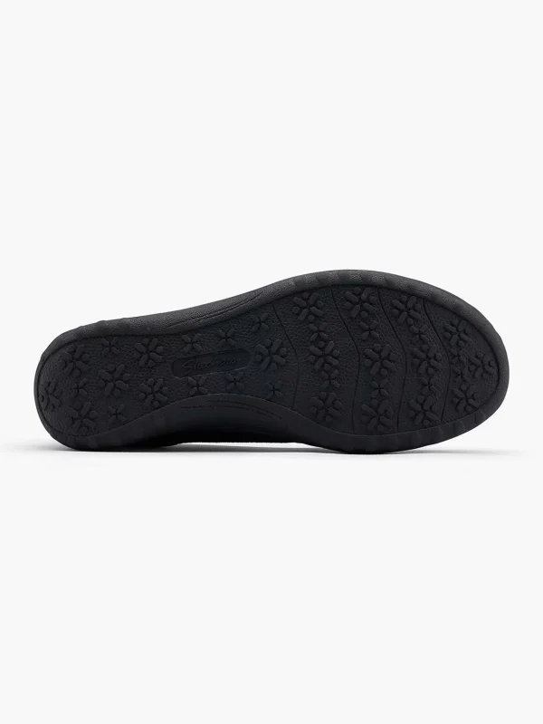 Dames Skechers Zwarte Instapper Memory Foam
