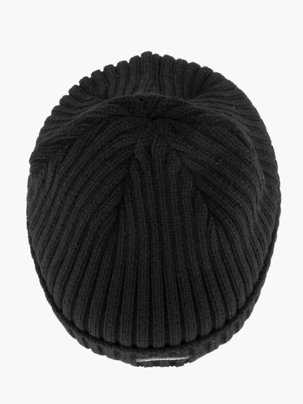 Dames Puma Zwarte Classic Cuff Beanie