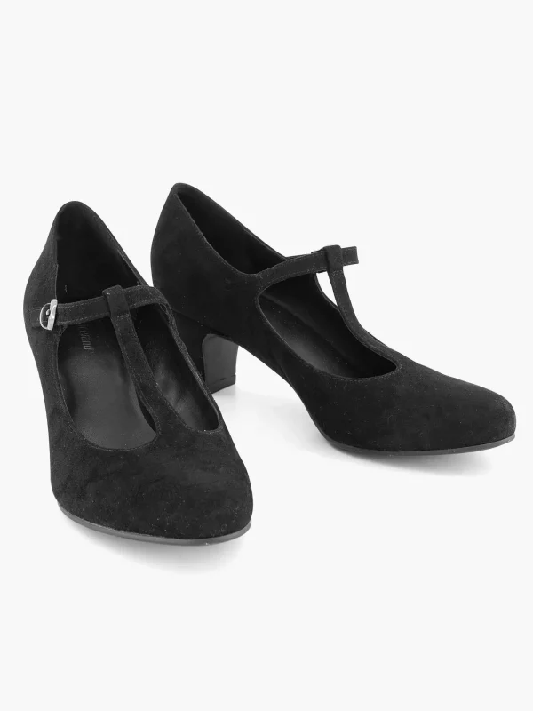 Dames Graceland Zwarte Pump Gesp