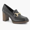 Dames Oxmox Zwarte Pump Sierketting