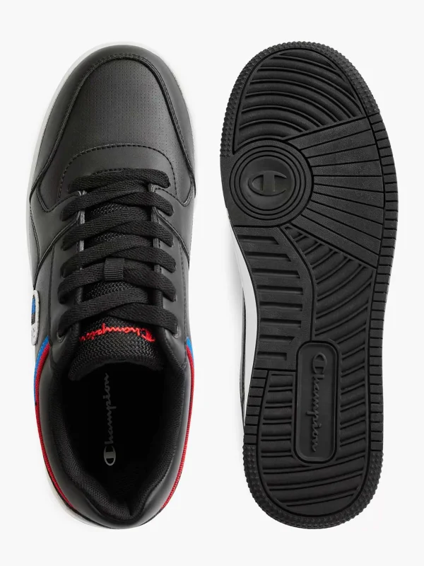 Heren Champion Zwarte Rebound Low