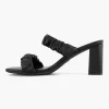 Dames Oxmox Zwarte Slipper Hak