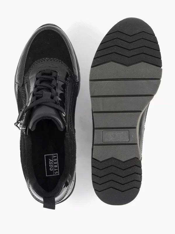 Dames Easy Street Zwarte Sneaker
