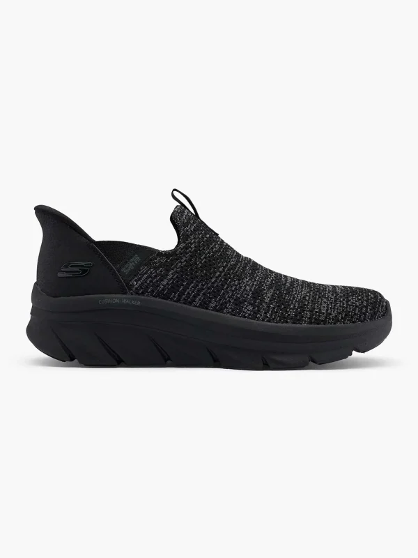 Heren Skechers Zwarte Sneaker Swift Fit - Hands Free